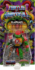 Raphael with shell shield from Masters of the Universe Origins in battle pose