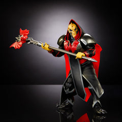 Masters of the Universe Hordak swappable hands enable varied poses.