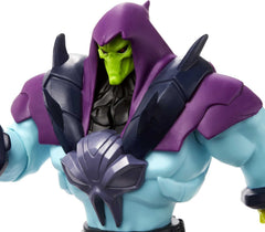 Packaging design for Skeletor figure inspired by Netflix MOTU series.