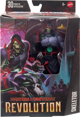 Masters of the Universe Skeletor Deluxe, 30 articulation points enable dynamic action poses.