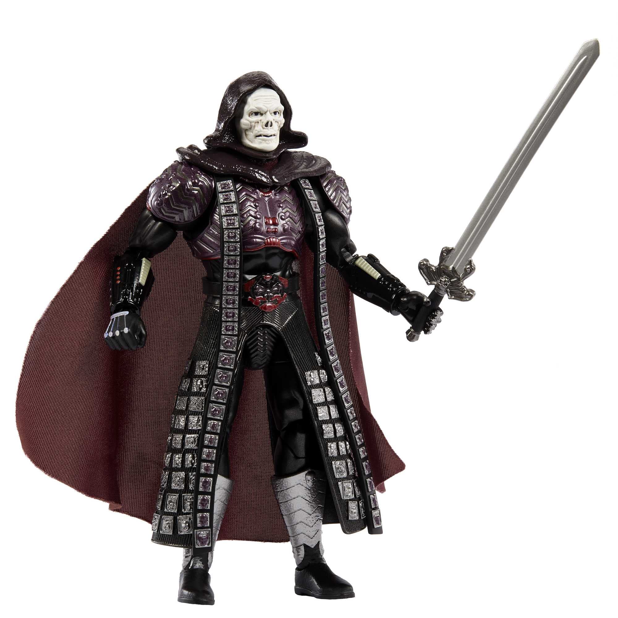 Premium Masterverse Skeletor packaging supports collectible display and gifting.