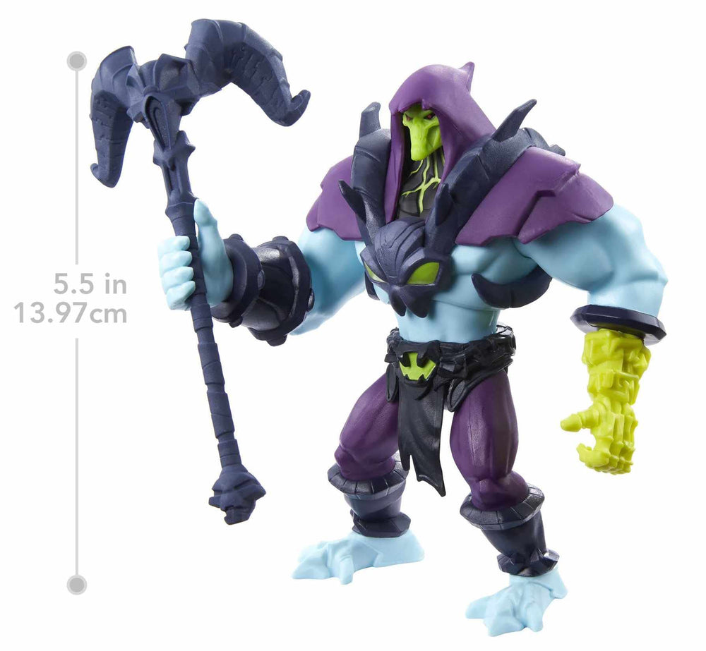 Masters of the Universe Skeletor staff weapon enhances dramatic play.