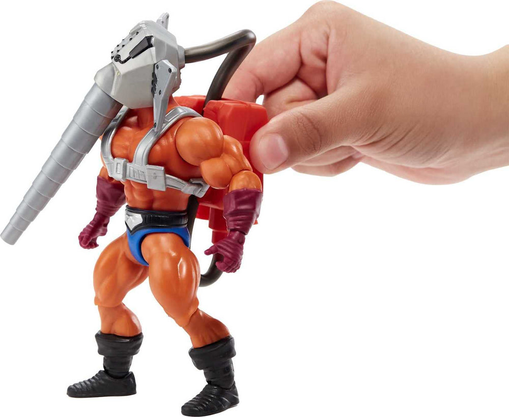 Masters of the Universe Snout Spout articulation enables 16-point poses for action scenes