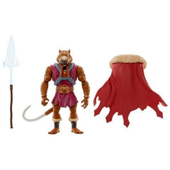 Masters of the Universe Splinter-Skull deluxe 5.5-inch figure with iconic weapons for display.