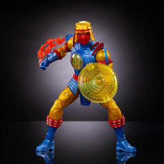 Removable helmet and mask enable varied looks for MOTU storytelling.