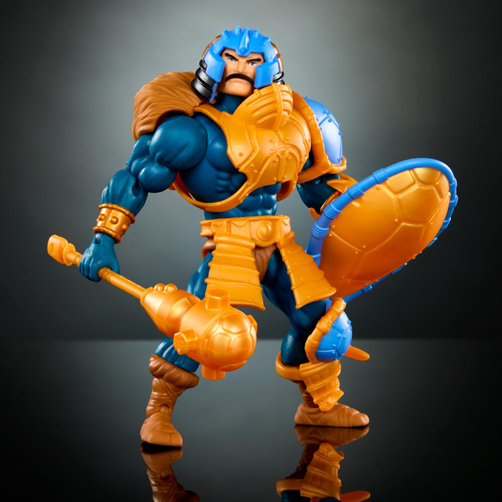 Masters of the Universe fur-trimmed harness detail enhances crossover aesthetics.