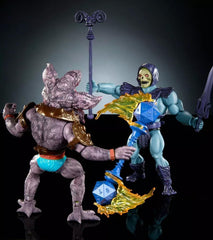 Masters of the Universe X Stranger Things Demogorgon torso detail showcases scale and eerie design
