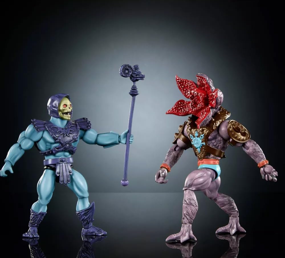 Masters of the Universe X Stranger Things exclusive pack box emphasizes collector-worthy presentation