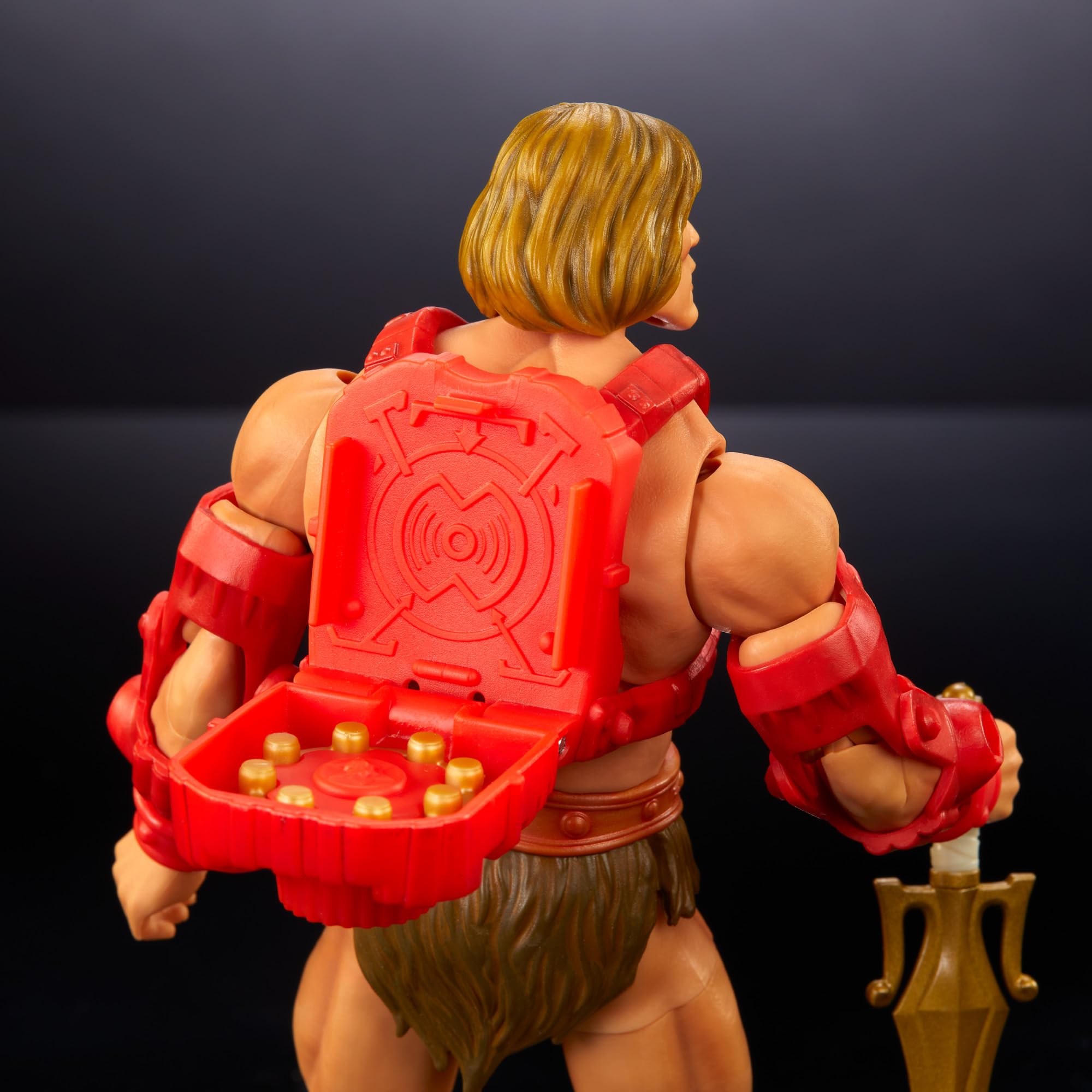 Backpack with Thunder Cap attachments expands storytelling options for MOTU fans