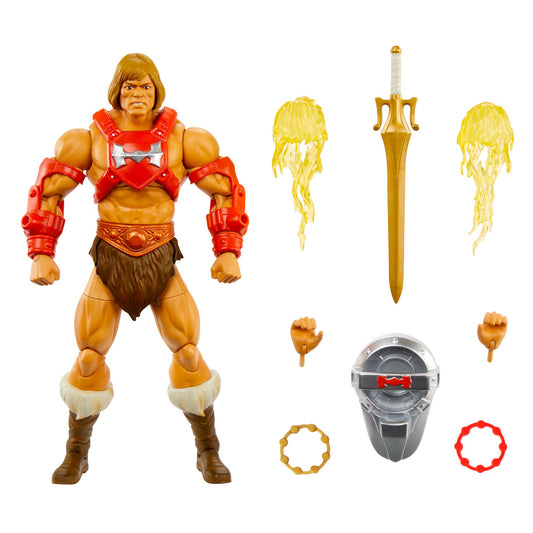 Masters of the Universe Masterverse Thunder Punch figure front view for display and posing