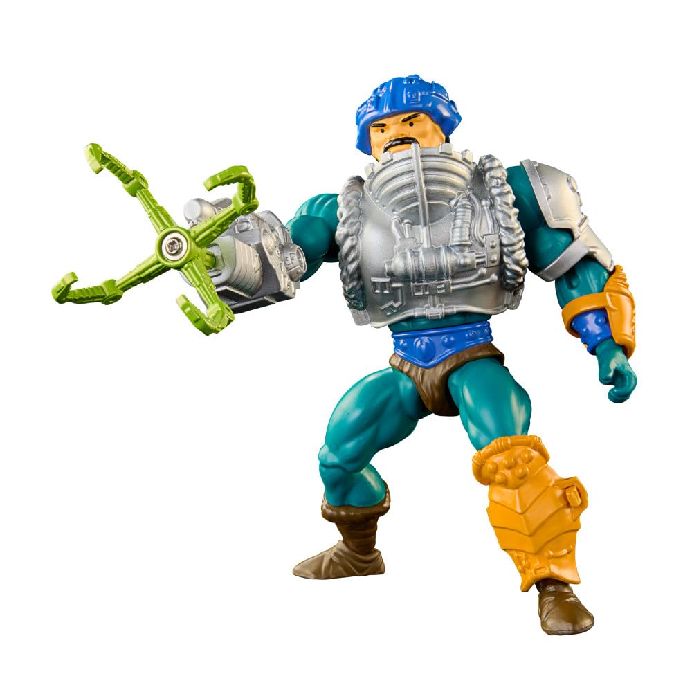 Masters of the Universe Origins Serpent Claw Man-at-Arms figure with poseable joints for dynamic play