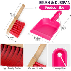 Masthome dustpan makes pretend chores organized and fun for toddlers.