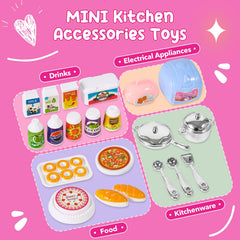 Mastom kids kitchen storage helps keep play areas tidy and organized.