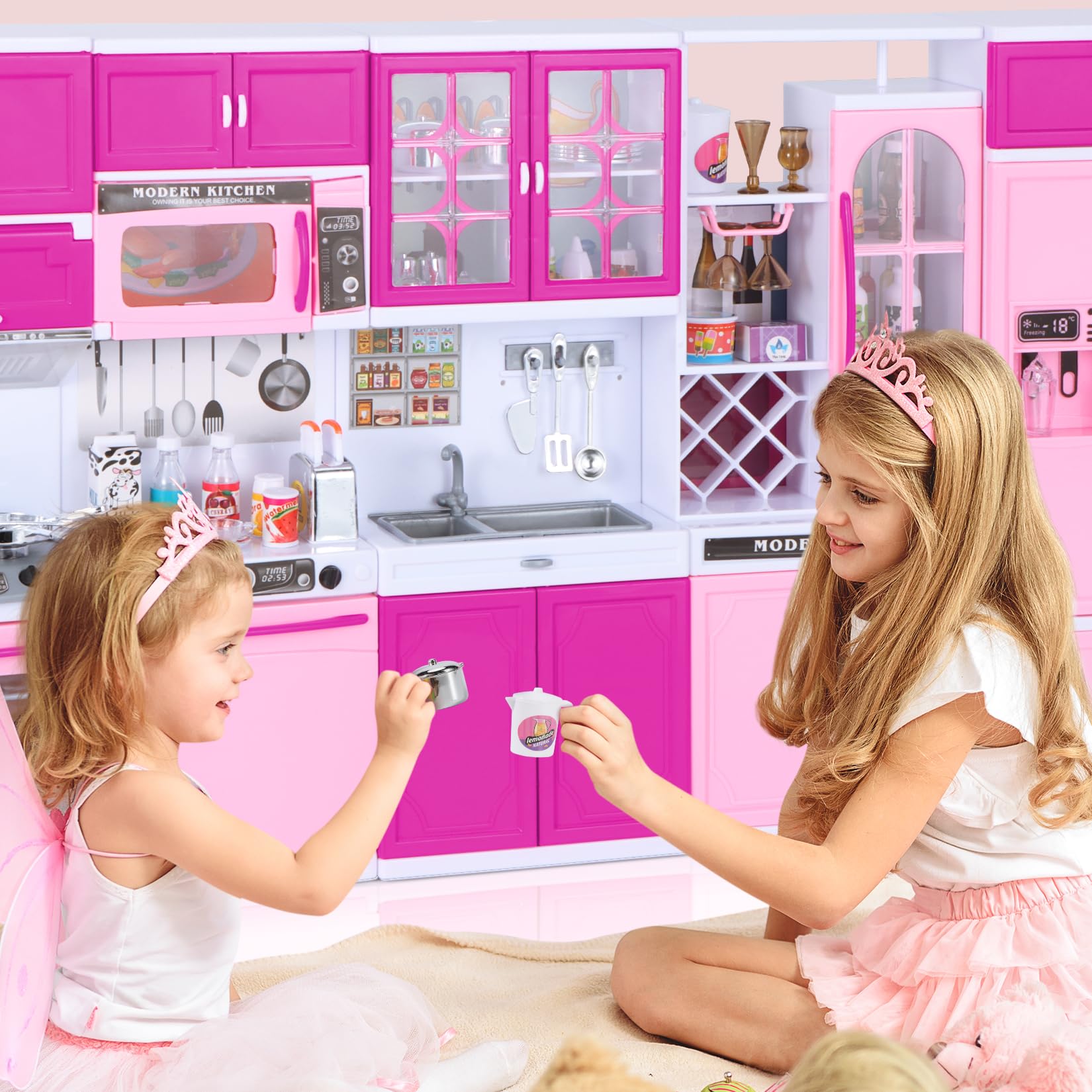 Mastom kitchen playset pots, pans, and utensils boost pretend meals.