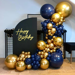 MASTRON baby shower photo backdrop with gold glitter sign