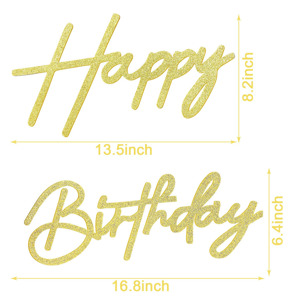 MASTRON glitter gold letters for balloon arch backdrop