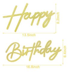 MASTRON glitter gold letters for balloon arch backdrop