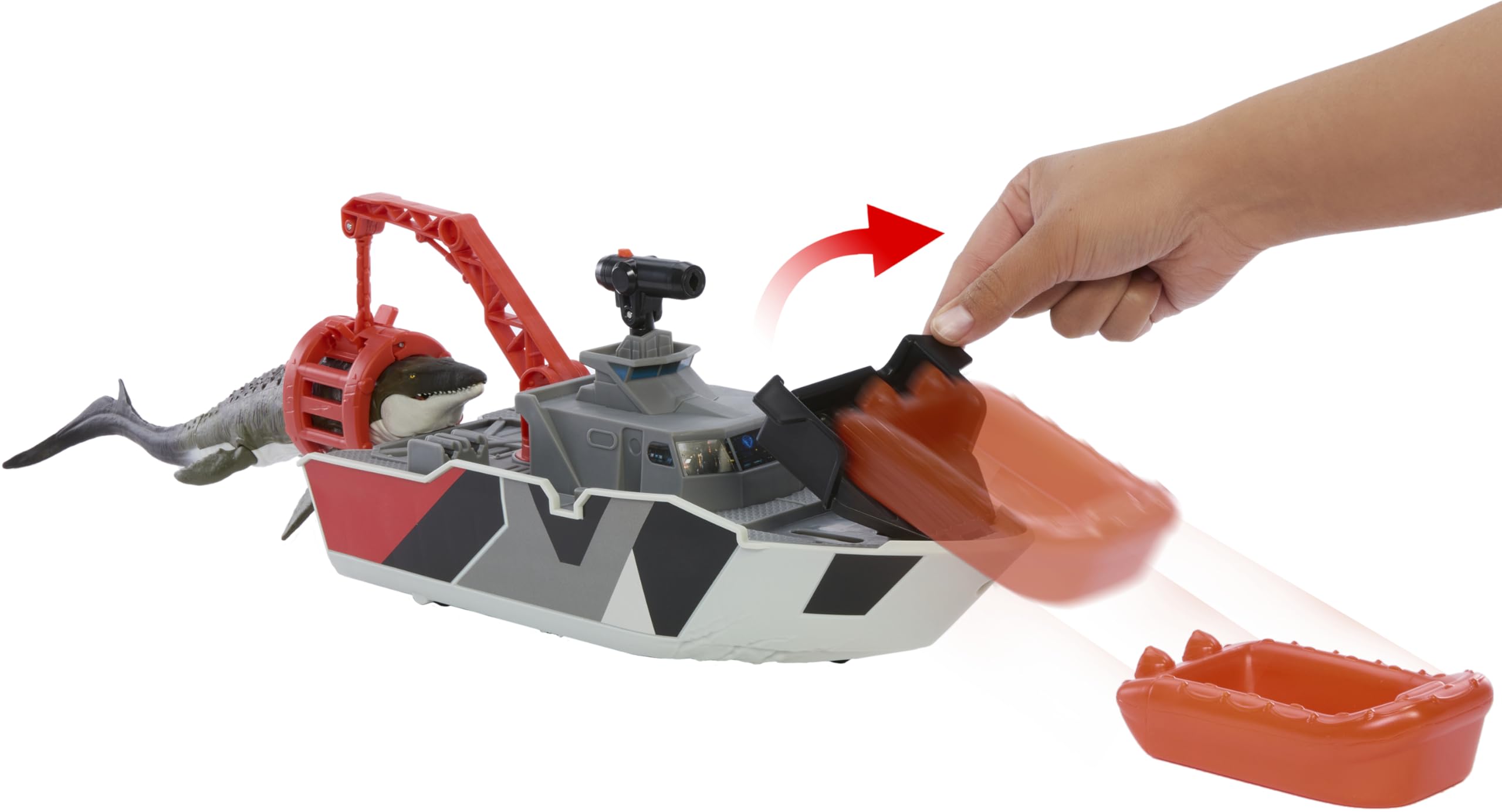Matchbox 1-64-scale Jeep on board for shore adventures