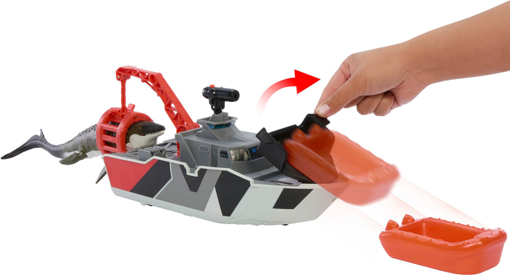 Matchbox 1-64-scale Jeep on board for shore adventures