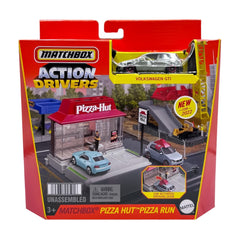Matchbox Action Drivers Pizza Hut vehicle included for quick play