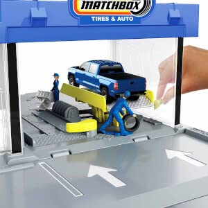 Lift platform action enabling authentic car servicing.