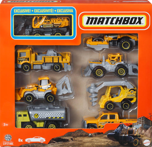 Matchbox exclusive vehicle in 8-pack for collectors