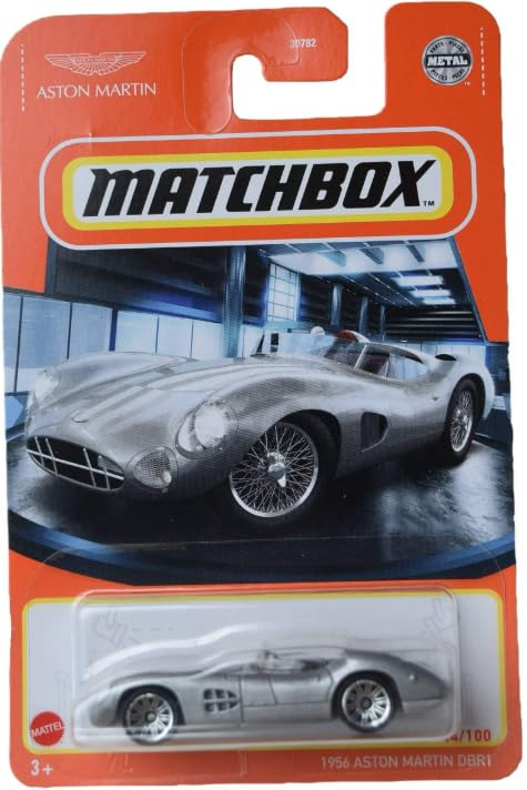 Matchbox Exotic Vehicles 5-Pack diecast finish highlights fine detailing.