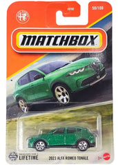 Matchbox Exotic Vehicles 5-Pack compact packaging for easy transport.