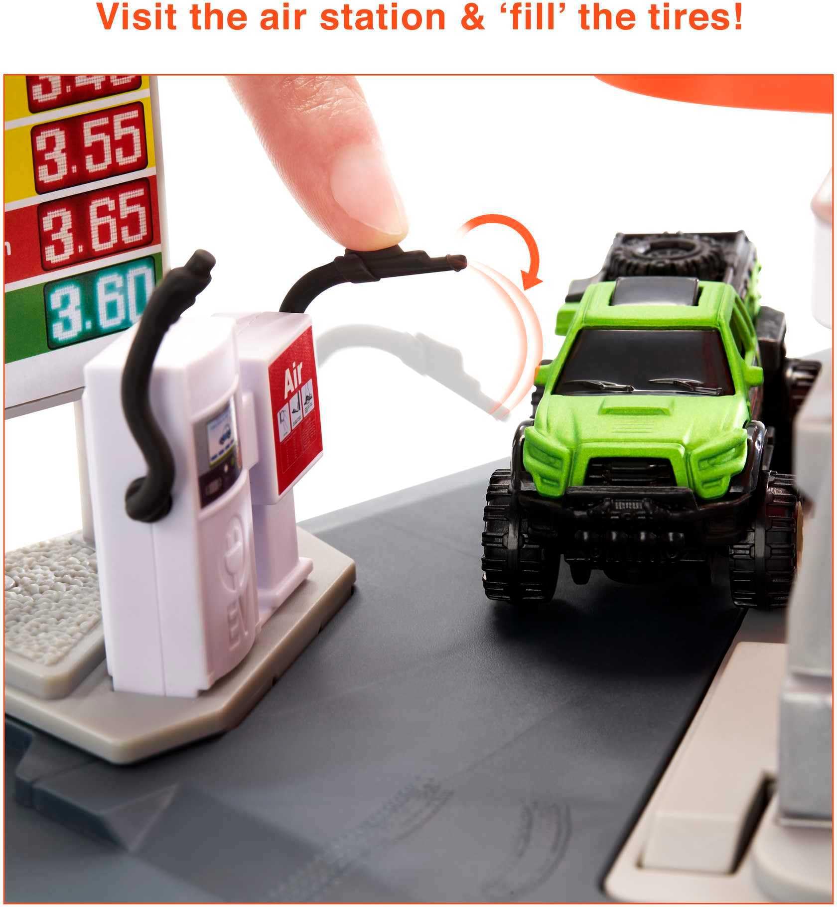 Matchbox price display adjustment lets kids customize pretend fuel prices