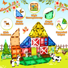 Matchtiles animal figures with patterns inspire vivid learning stories.
