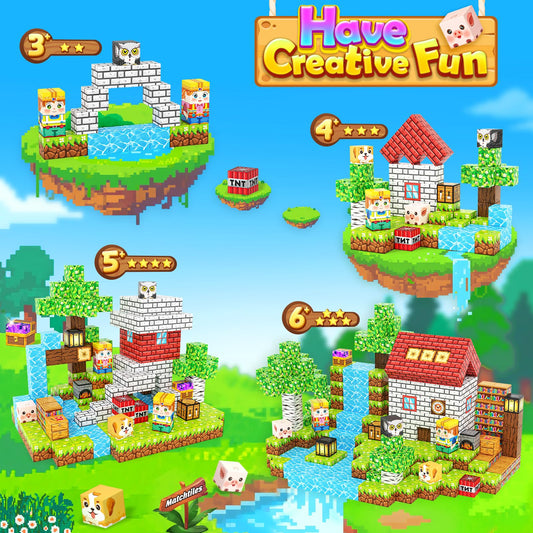 Matchtiles forest patterns closeup shows vibrant colors that spark storytelling and design exploration.