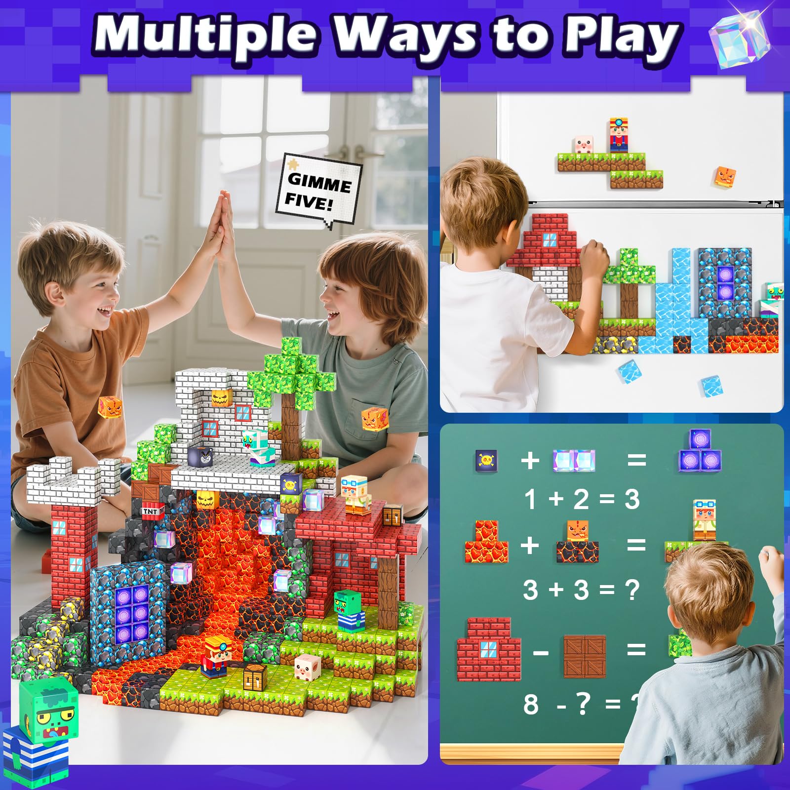 Matchtiles magnetic blocks compatibility with other brands expands play possibilities