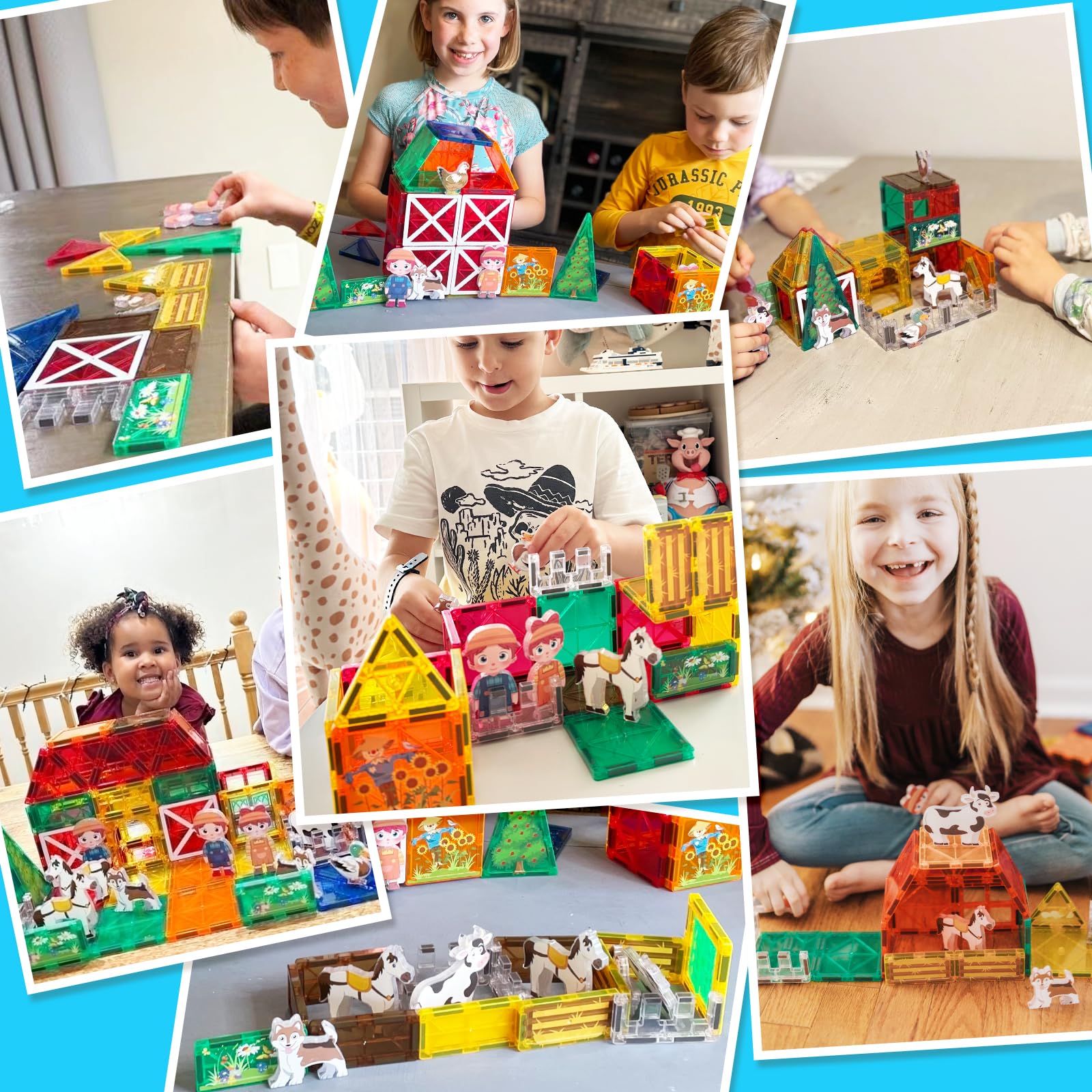Matchtiles rich colors and patterns enhance sensory exploration.