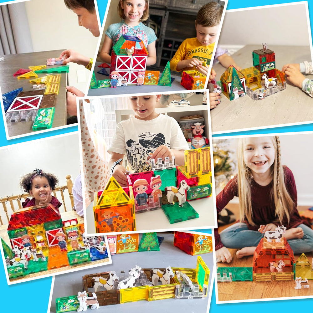 Matchtiles rich colors and patterns enhance sensory exploration.