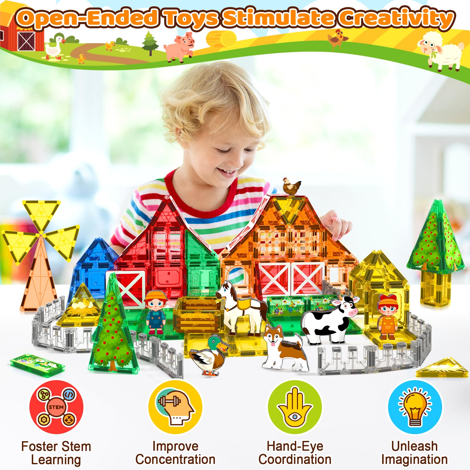 Matchtiles STEM Montessori play supports critical thinking and problem solving.