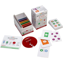 Math for Love arrays visualization supports understanding of multiplication structure for faster recall.