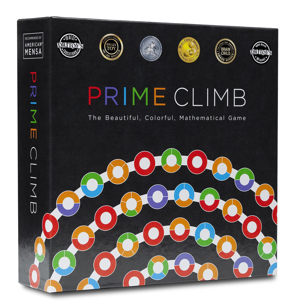 Math for Love Prime Climb box front with vibrant colors for quick setup.