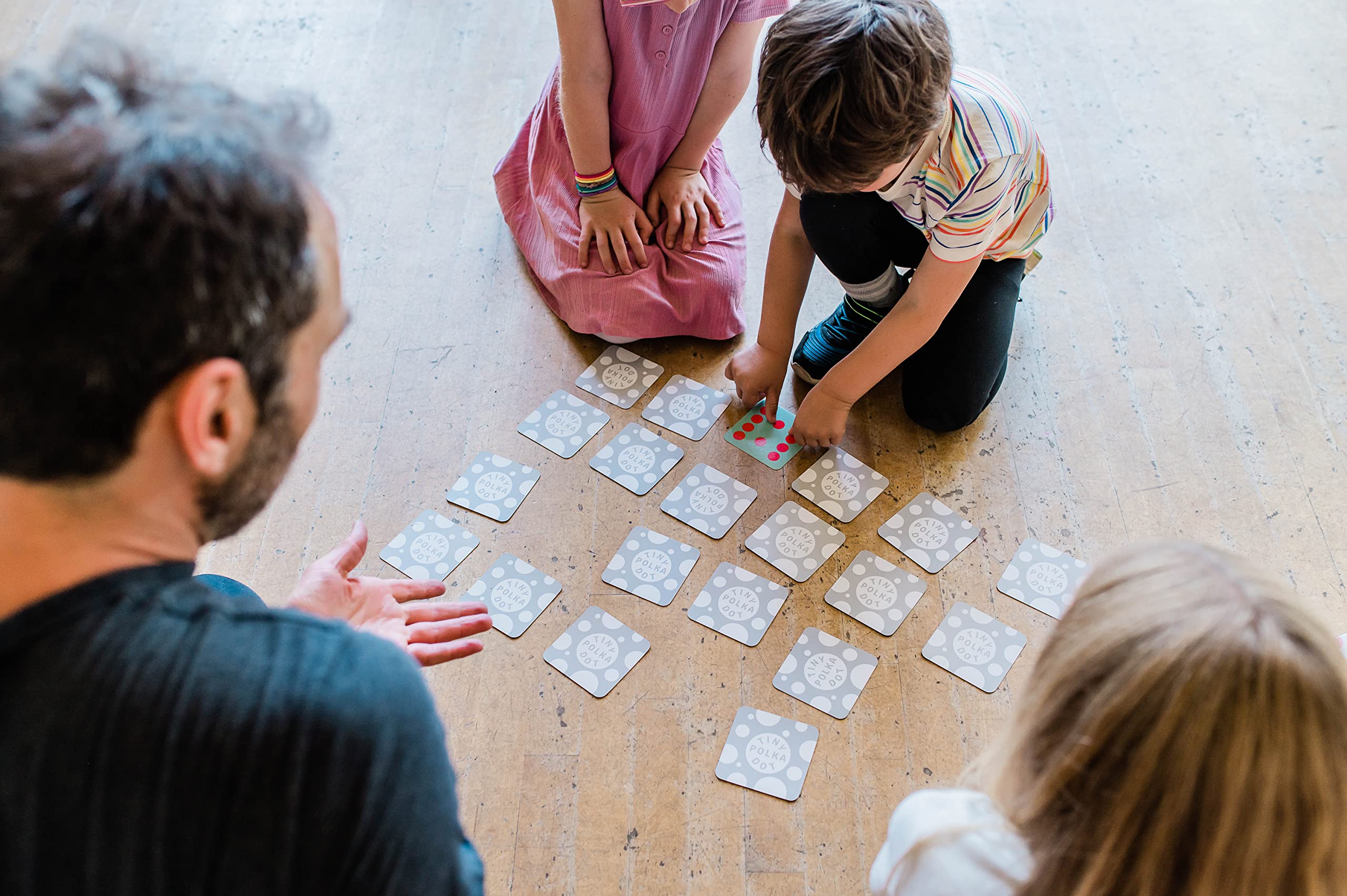 Math for Love Tiny Polka Dot cards support arithmetic and logic development