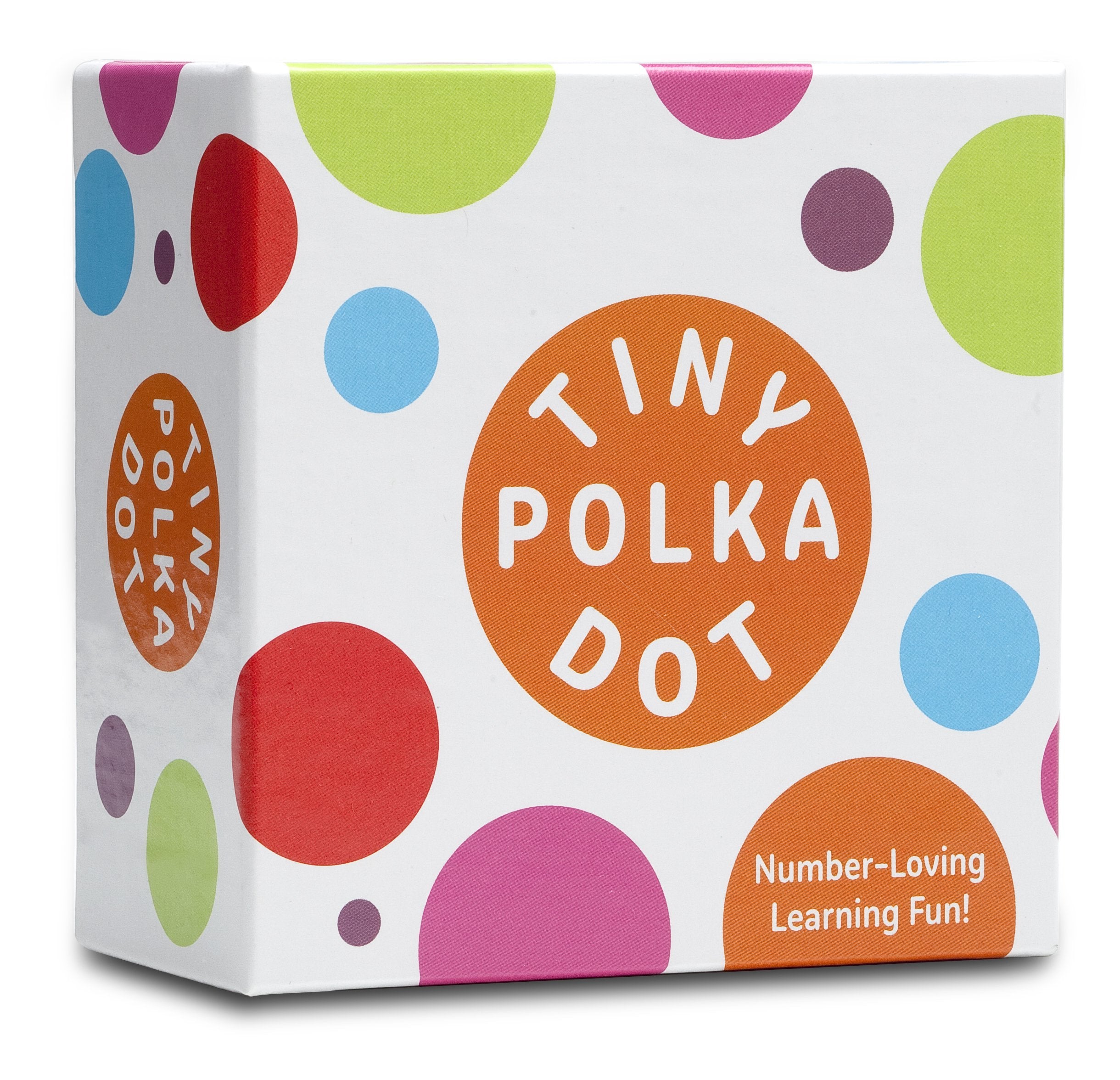 Math for Love Tiny Polka Dot game set front view for playful learning