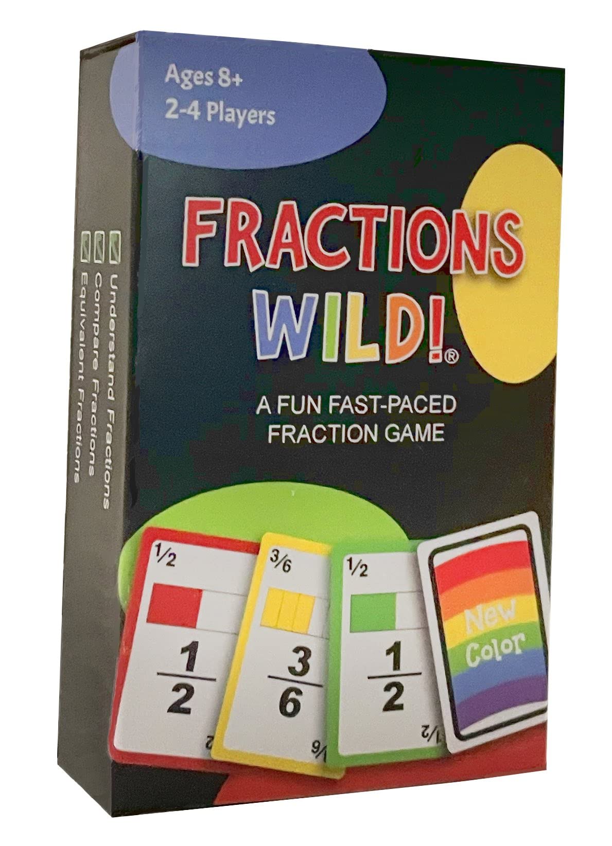 Math Magic color-match on top of pile supports strategic thinking while playing.
