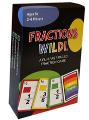 Math Magic Fractions Wild card play demonstrates quick fraction-color matching for confident learners.
