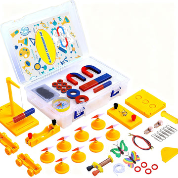 Matifaner bar magnet in kit used for hands-on magnetic field learning
