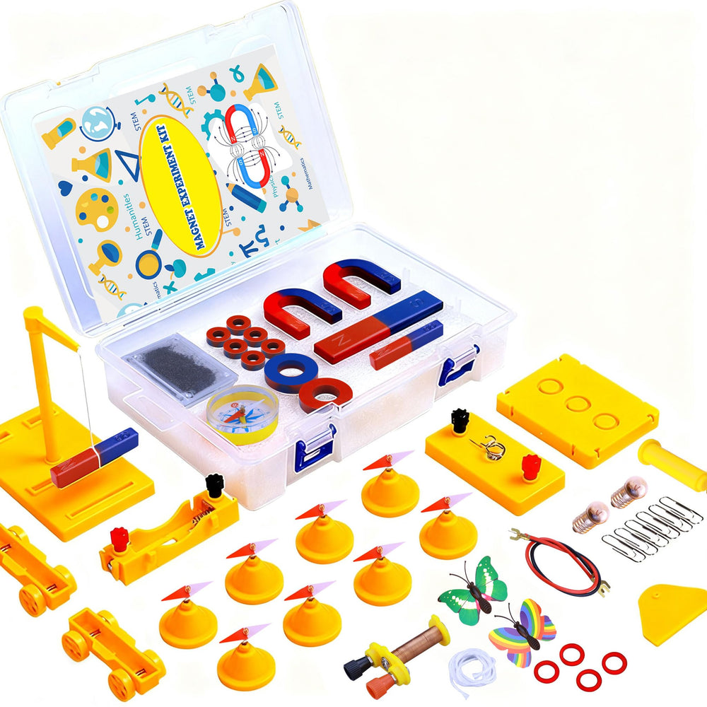 Matifaner bar magnet in kit used for hands-on magnetic field learning
