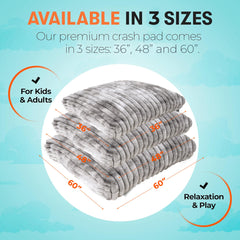 Matini Home crash pad foam blocks inside provide cushioned support