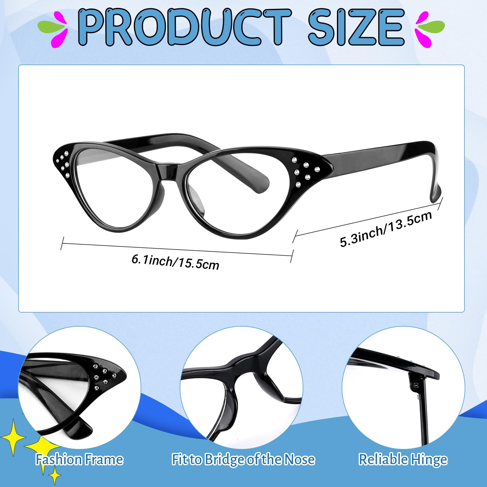Matiniy glasses chain keeps your accessories secure during events.
