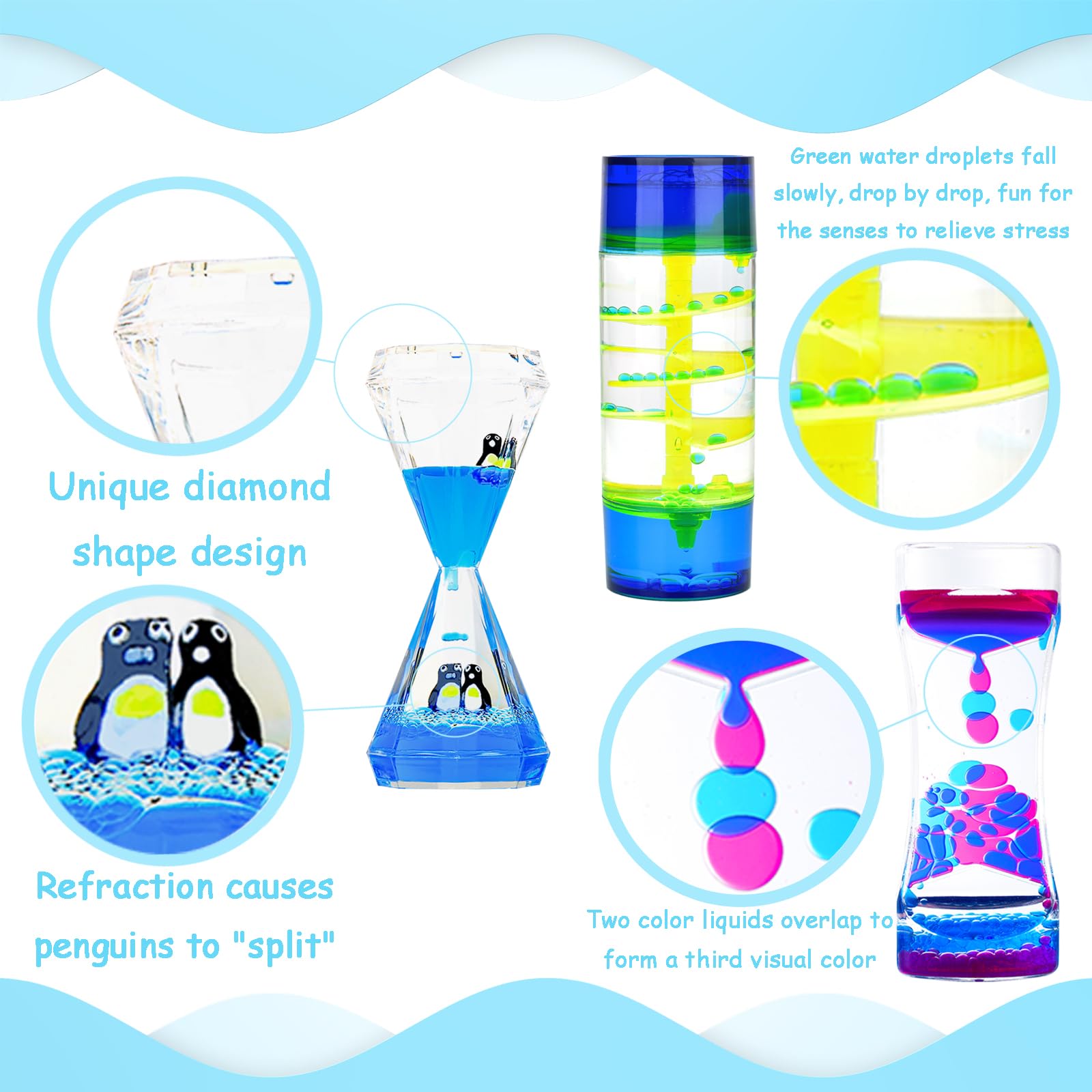 MATIRISE Liquid Motion Bubbler on a tidy desk enhances visual interest and calm.