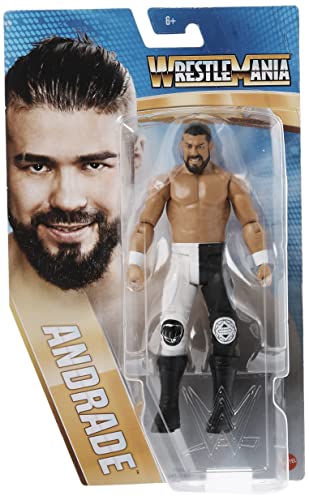Mattel Andrade figure shows 10 points of articulation for dynamic posing.