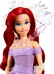 Mattel Ariel splash-inspired collar highlights accessories perfect for display moments.