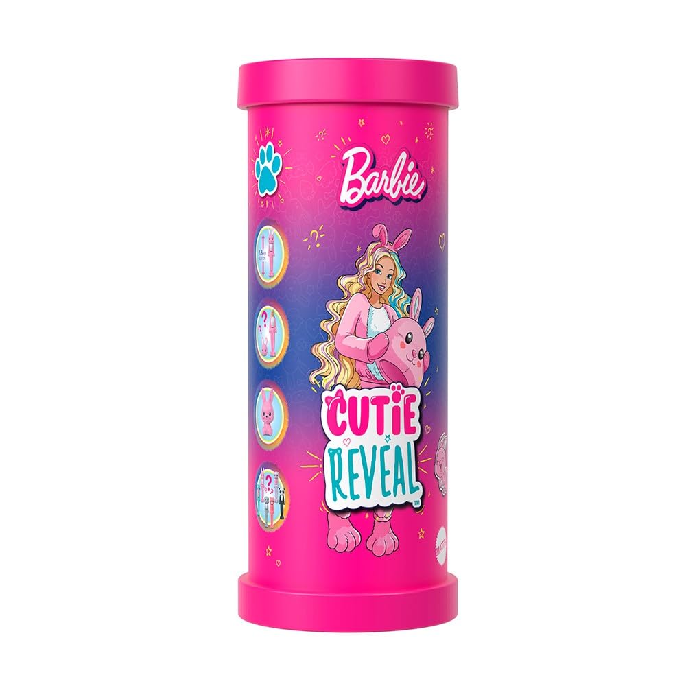 Mattel Barbie Mini Cutie Reveal Doll with pop-open package for thrilling unboxing