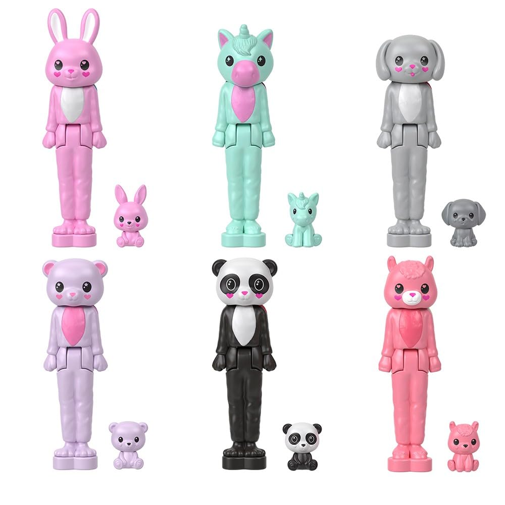 Mattel Barbie Mini Cutie Reveal Doll features a poseable body for dynamic poses